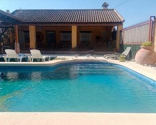 Swimming pool of Country house for sale in Orihuela  with Air Conditioner, Private garden and Swimming Pool