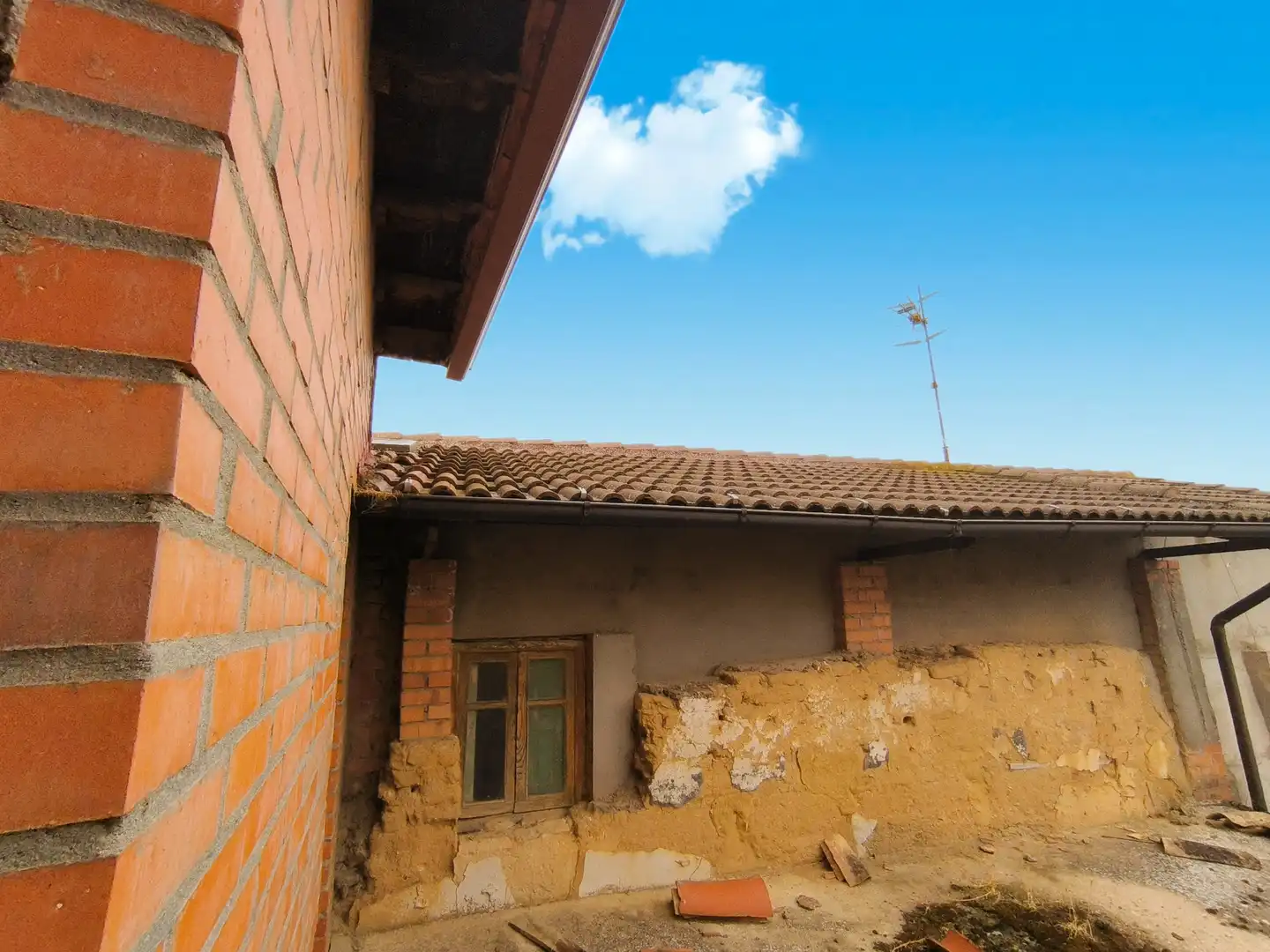Vista exterior de Casa o chalet en venta en Pedraza de Campos con Calefacción, Jardín privado y Terraza