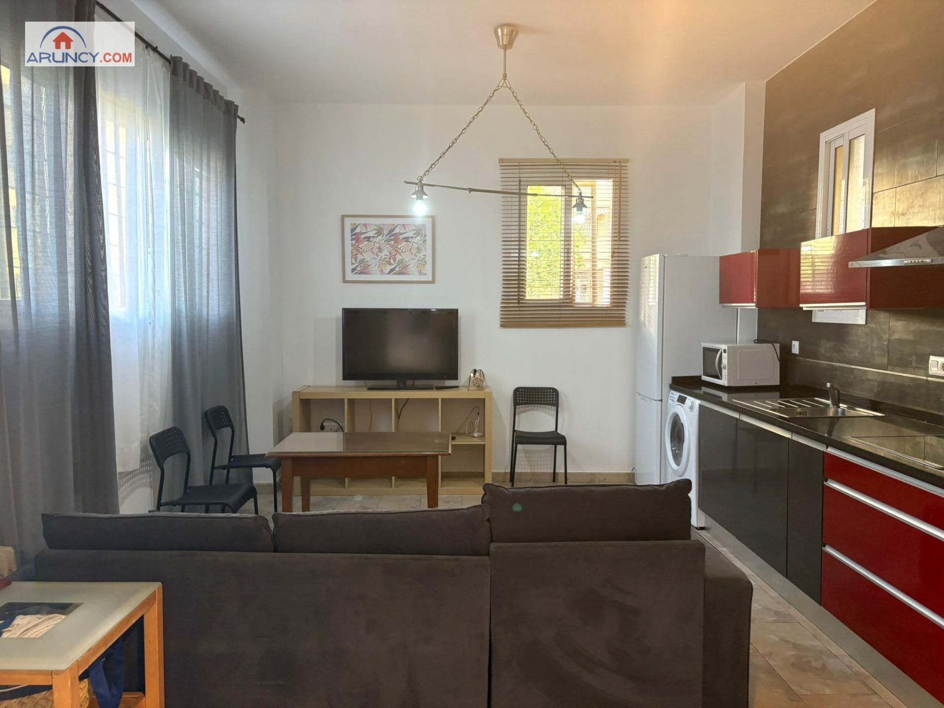 Living room of Apartment to rent in  Sevilla Capital  with Air Conditioner