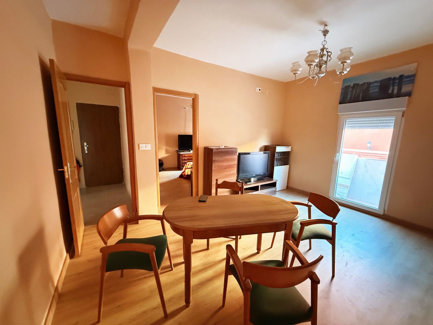 Dormitori de Pis en venda en Venta de Baños amb Terrassa