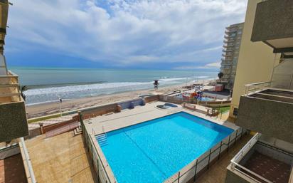 Swimming pool of Flat for sale in Sueca  with Air Conditioner, Private garden and Terrace