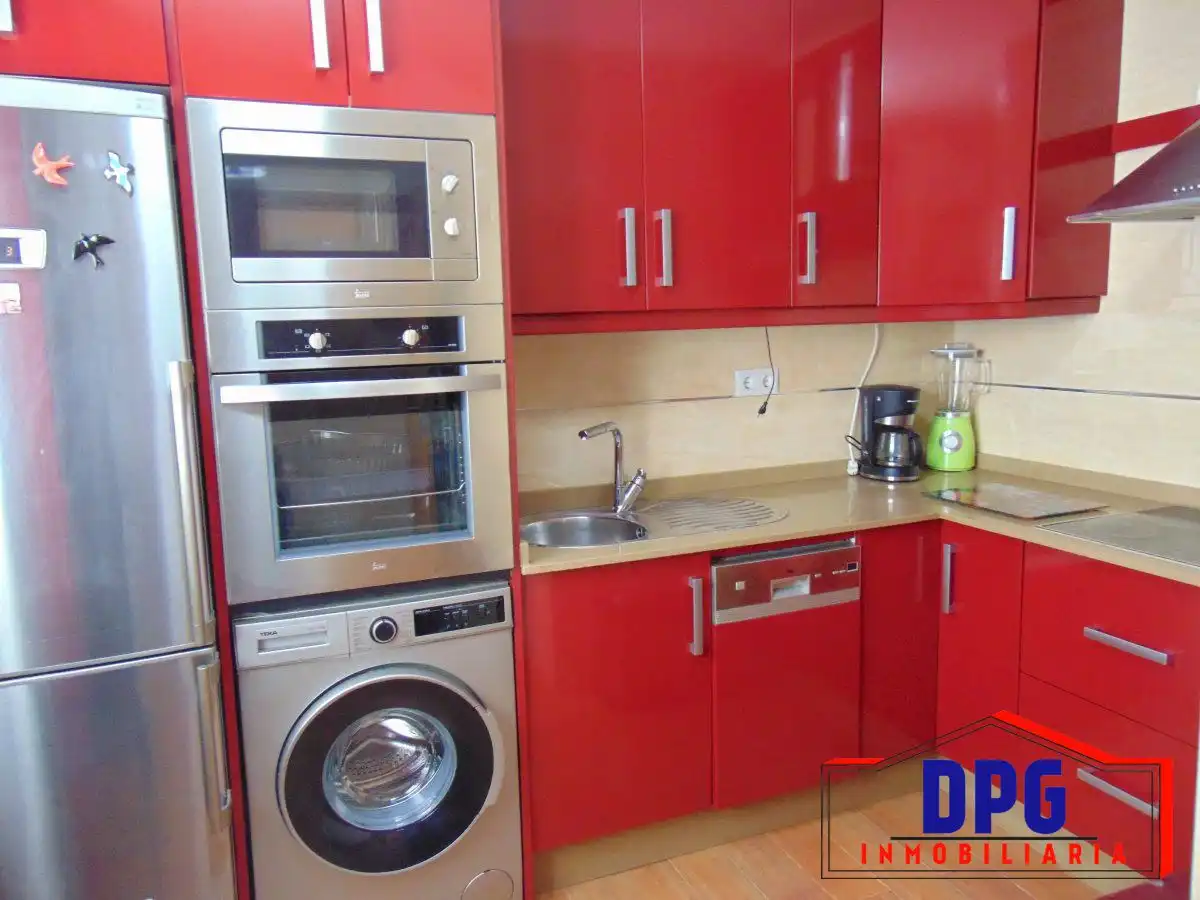 Cocina de Apartamento en venta en Garrucha con Aire acondicionado y Amueblado