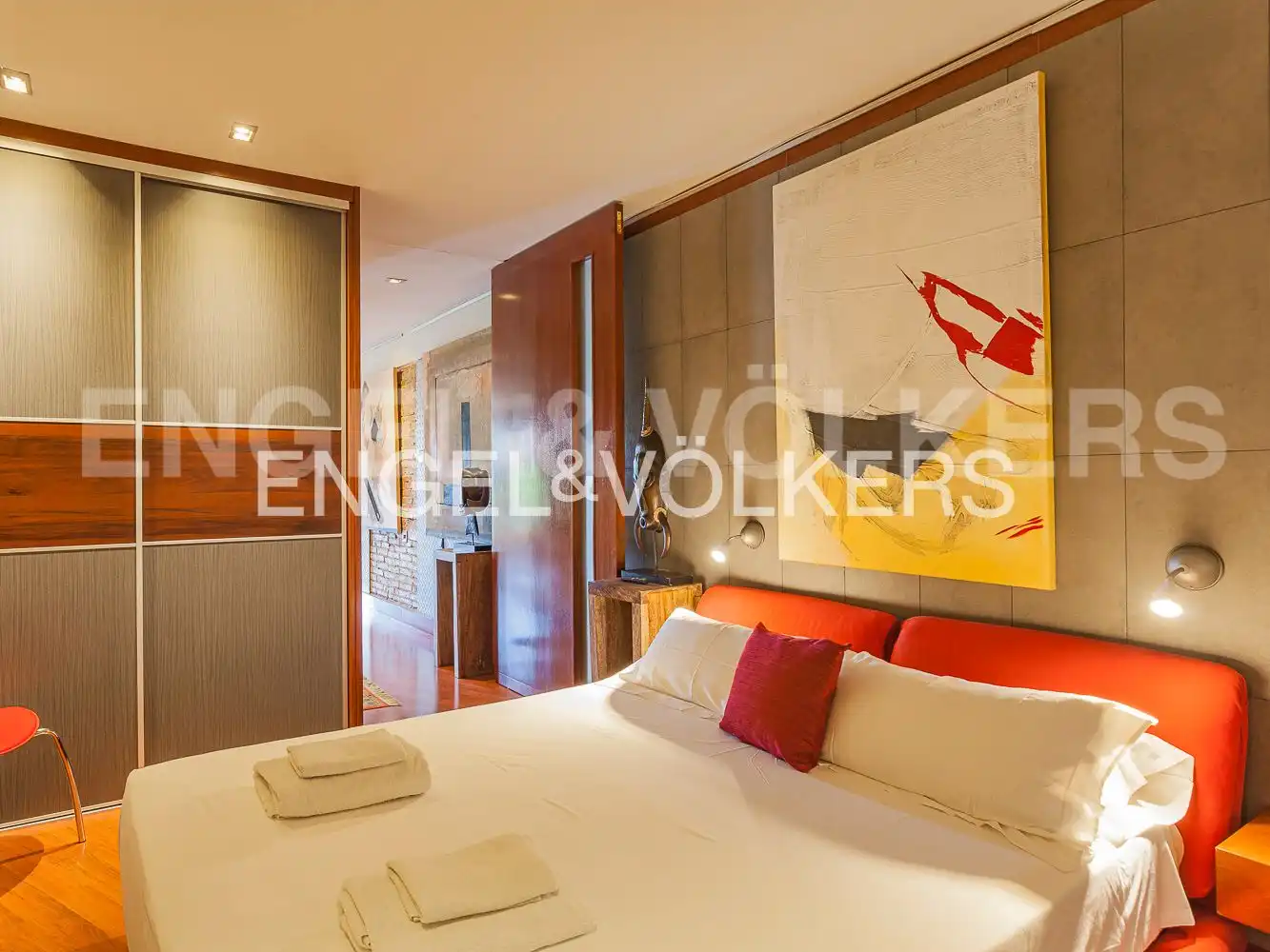 Schlafzimmer von Wohnung zum Verkauf in Eixample