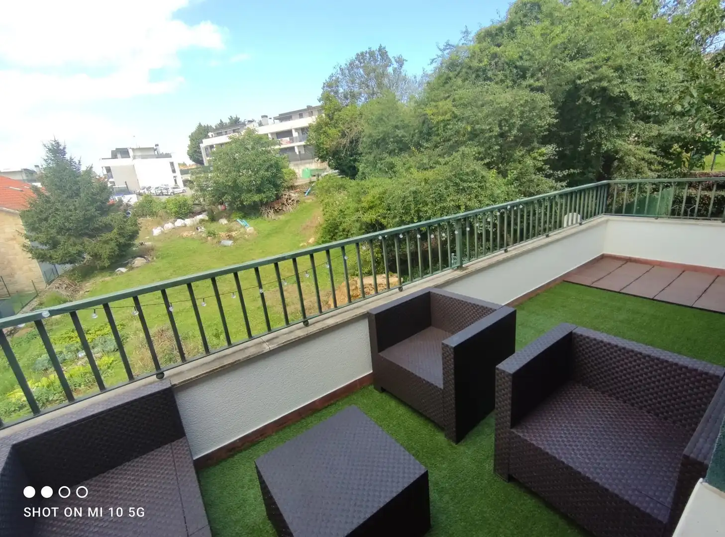 Terraza de Casa o chalet de alquiler en Miengo con Jardín privado, Terraza y Piscina comunitaria