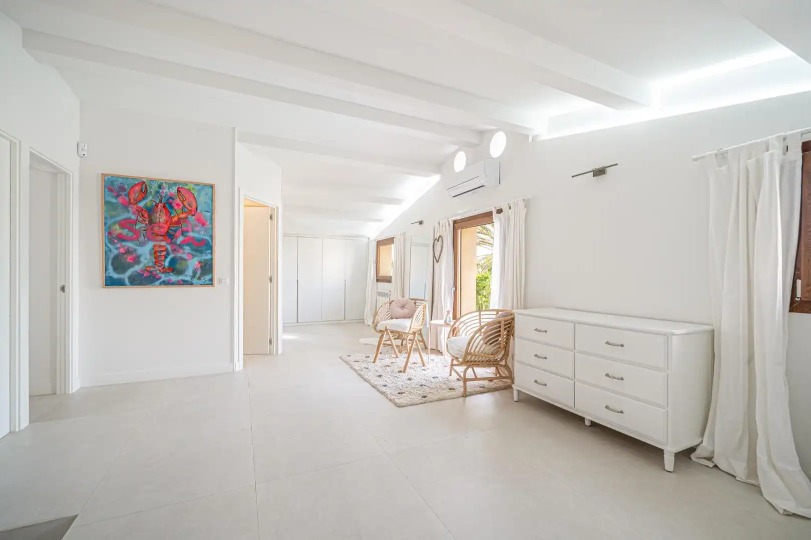 Bedroom of Houses for sale in  Palma de Mallorca  with Air Conditioner, Heating and Private garden