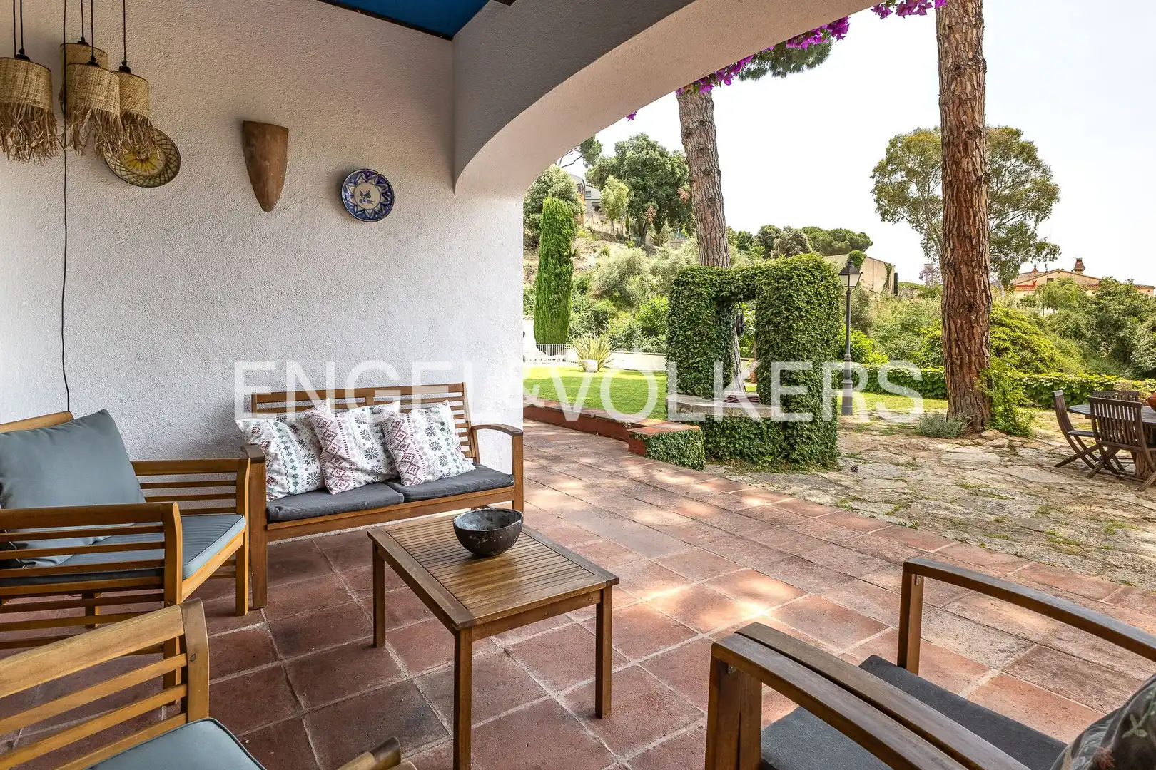 Terrassa de Casa o xalet en venda en Premià de Dalt amb Calefacció, Jardí privat i Terrassa