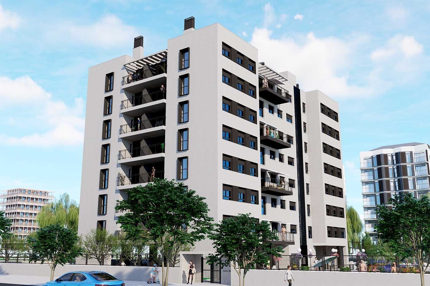 Exterior view of Flat for sale in Borriol  with Air Conditioner, Heating and Terrace