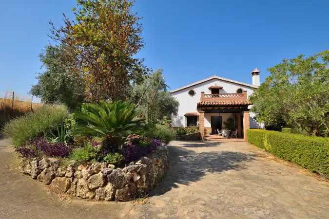 Jardín de Finca rústica en venta en Arriate con Jardín privado, Terraza y Piscina