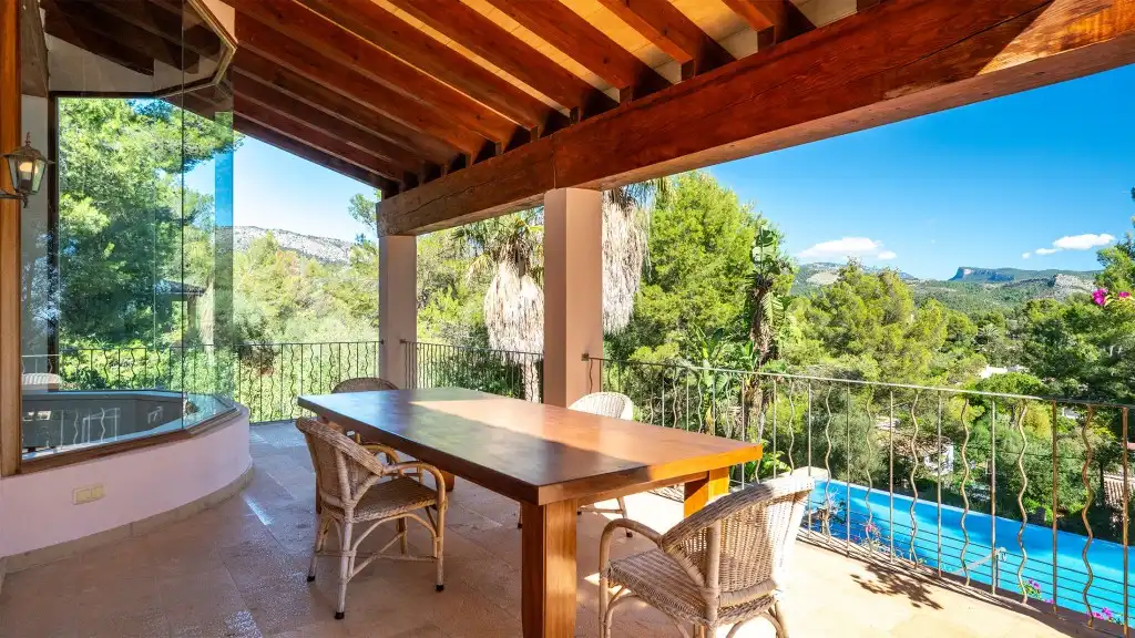 Terraza de Casa o chalet de alquiler en Esporles con Calefacción