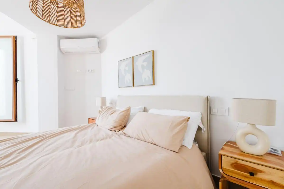 Schlafzimmer von Maisonette zum Verkauf in Málaga mit Klimaanlage, Heizung und Terrasse