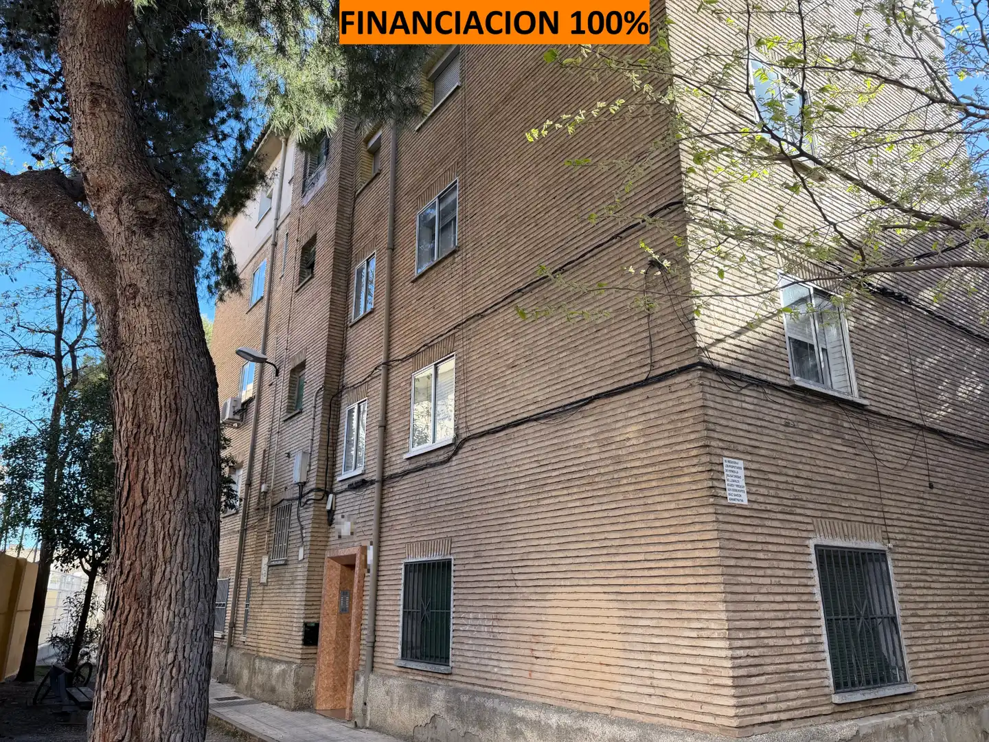 Exterior view of Flat for sale in Zaragoza  with Air Conditioner, Heating and Parquet flooring