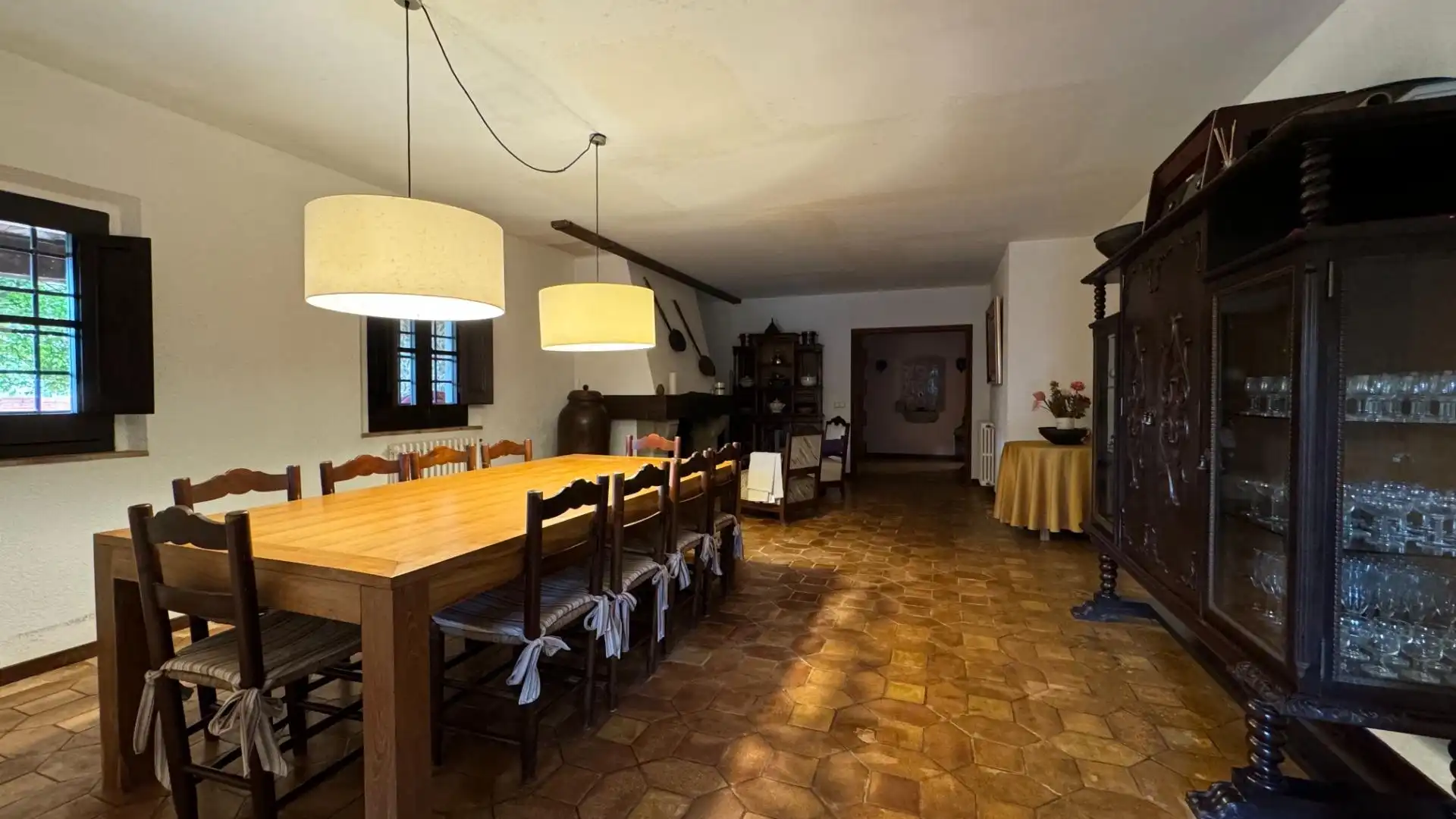 Comedor de Casa o chalet en venta en Llambilles con Calefacción, Jardín privado y Terraza