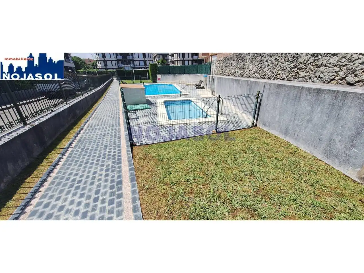 Swimming pool of Apartments for rent in Noja  with Heating, Terrace and Furnished