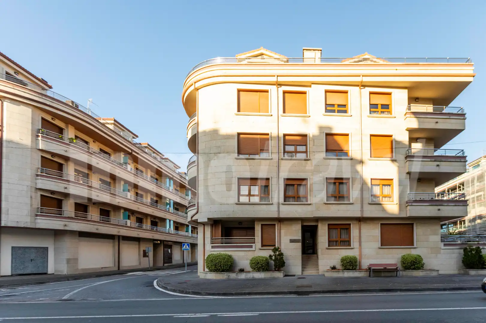 Vista exterior de Apartament en venda en Sanxenxo amb Aire condicionat, Parquet i Terrassa