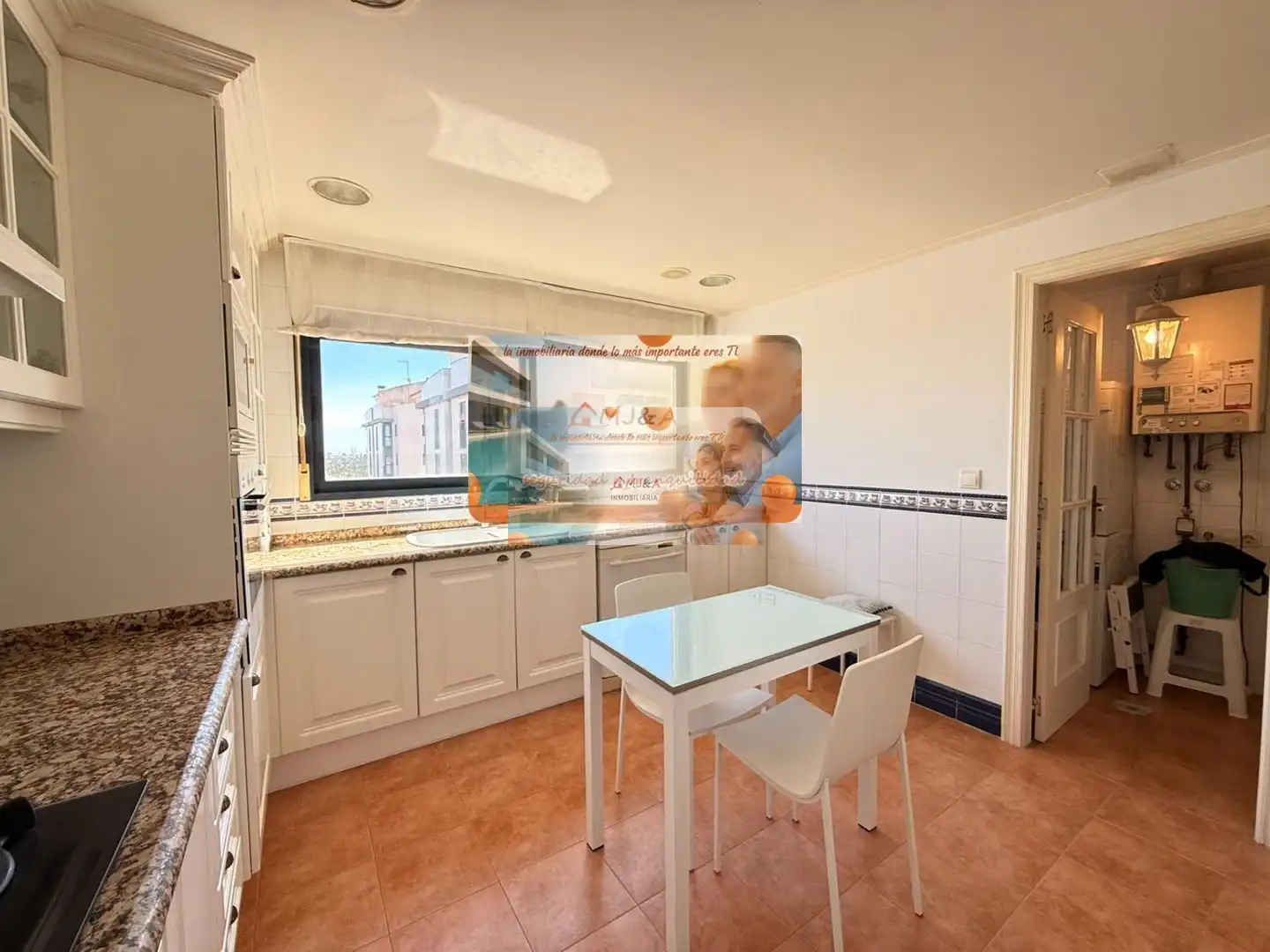 Cocina de Dúplex en venta en Castellón de la Plana / Castelló de la Plana con Calefacción, Parquet y Terraza
