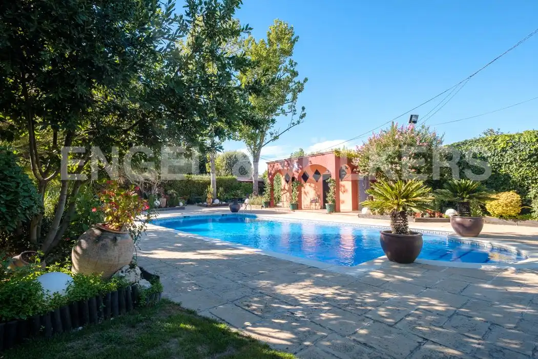 Piscina de Casa o xalet en venda en Balaguer amb Jardí privat, Parquet i Piscina