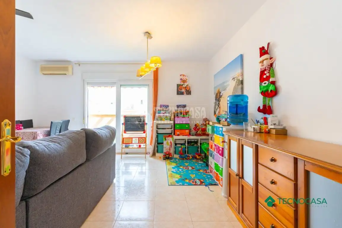 Living room of Duplexes for sale in Roquetas de Mar  with Air Conditioner and Terrace