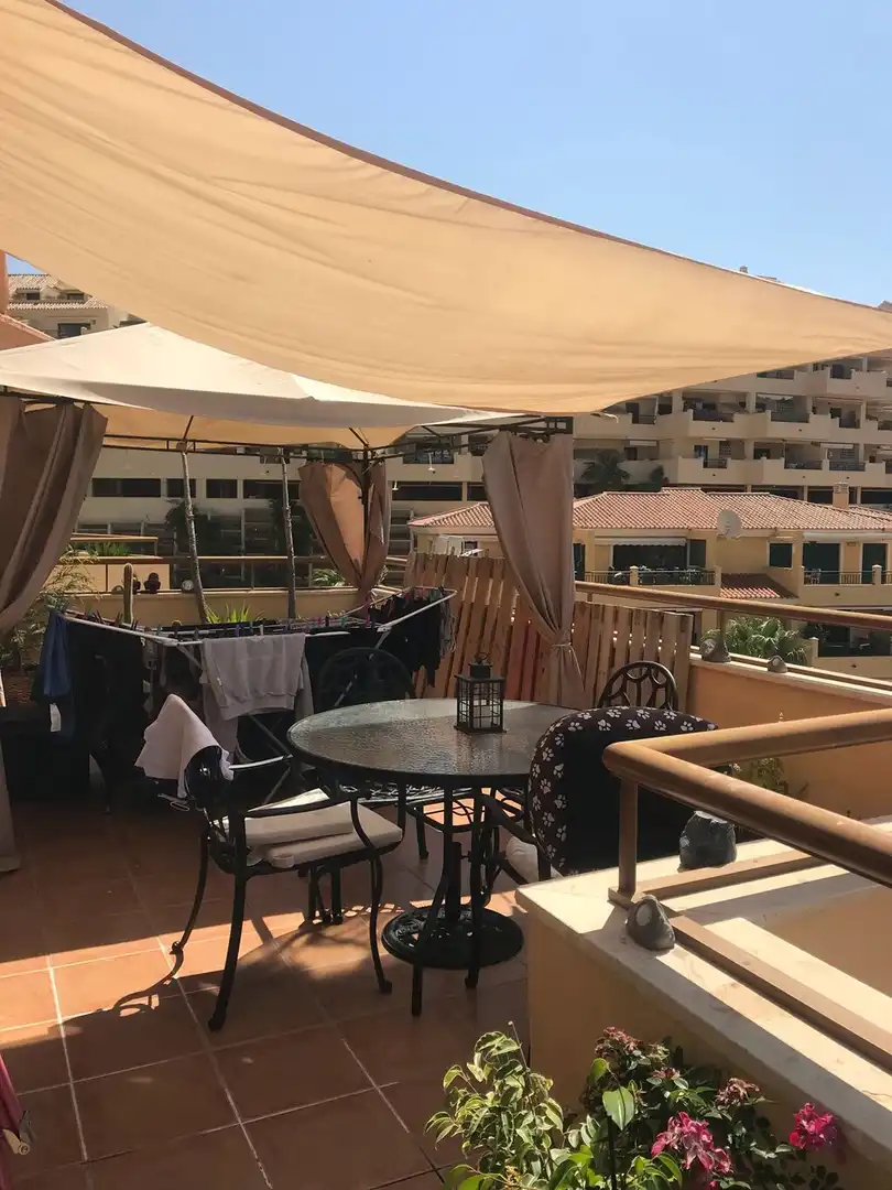 Terrace of Duplexes for sale in Benalmádena  with Air Conditioner, Terrace and Community pool