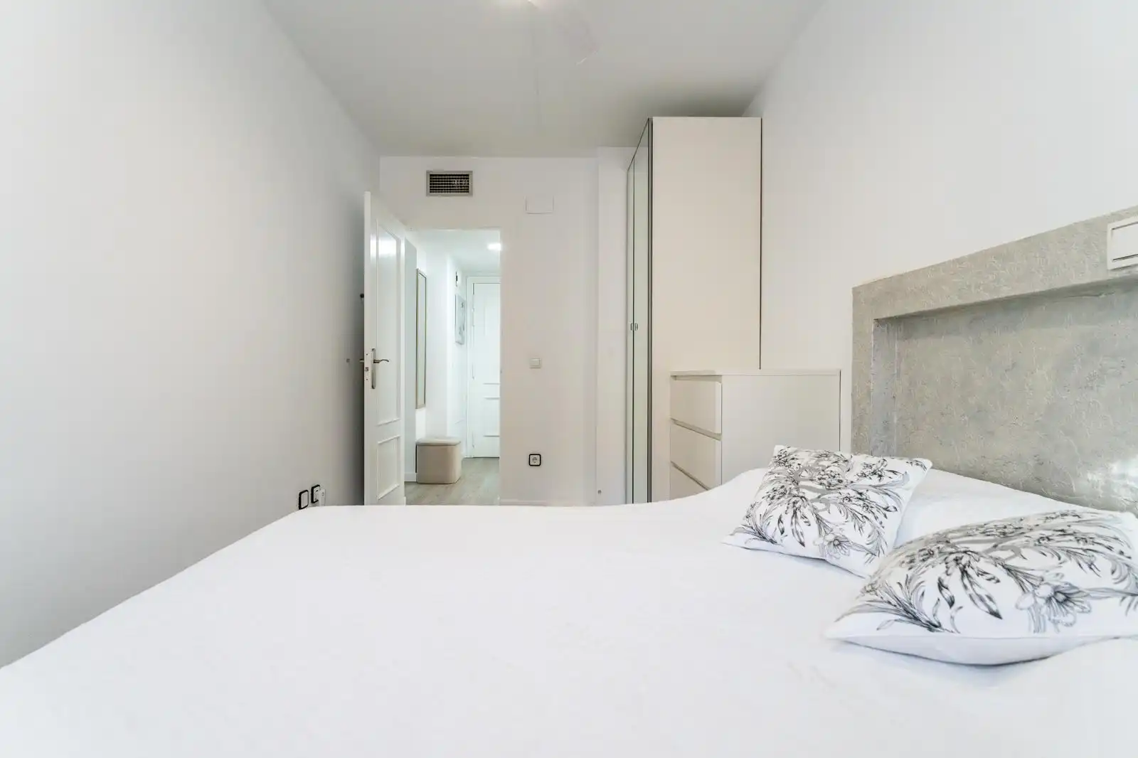 Schlafzimmer von Wohnung zum Verkauf in Reus mit Klimaanlage, Heizung und Parkett