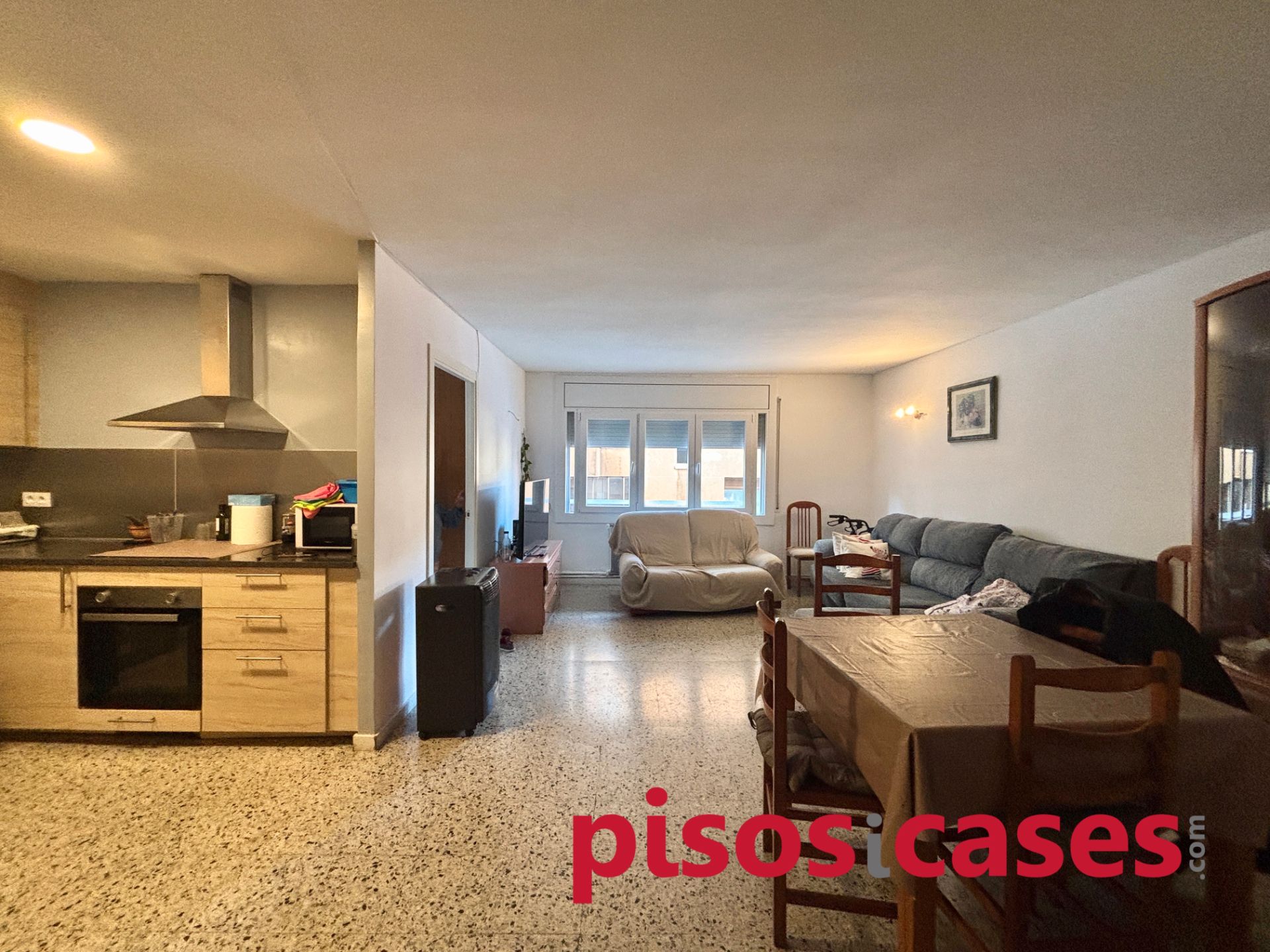 Sala de estar de Piso en venta en Vic con Calefacción y Horno