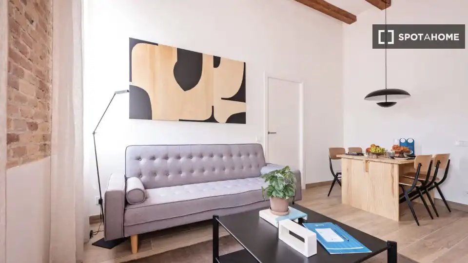 Flat with terrace to rent in Eixample, imagen 3