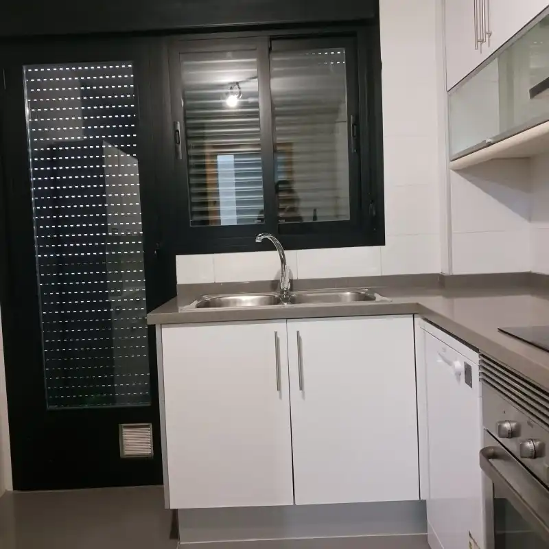Kitchen of Flat for rent in La Font d'en Carròs  with Air Conditioner, Furnished and Balcony