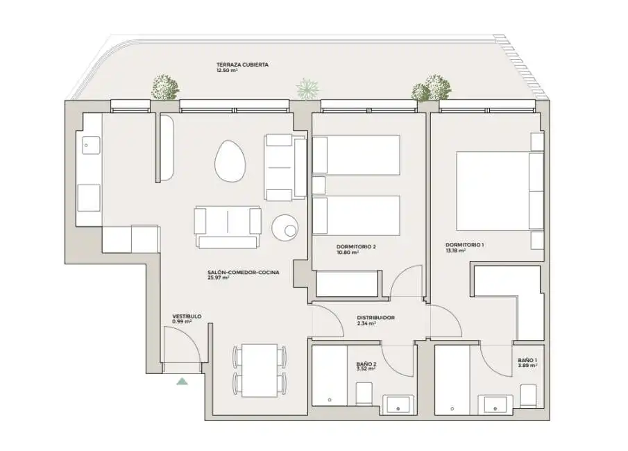 Apartment with garden for sale in La Carihuela - Los Nidos, imagen 10