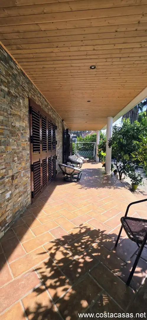 Terraza de Casa o chalet en venta en Castellví de Rosanes con Calefacción, Jardín privado y Terraza