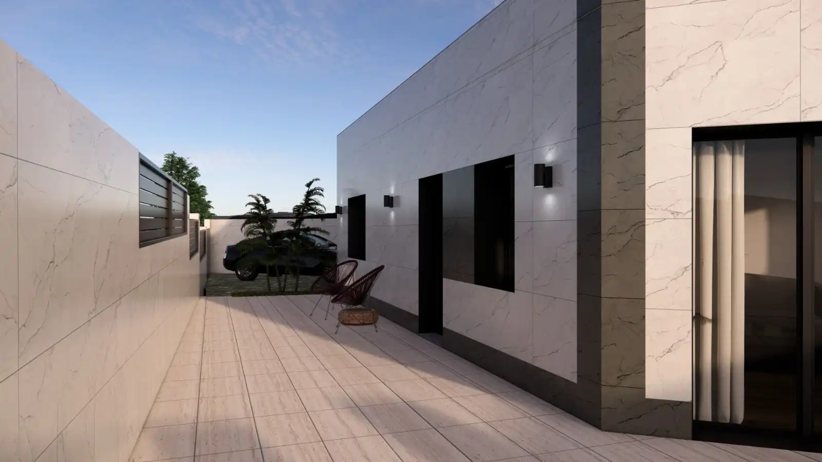 Terraza de Casa o chalet en venta en Borox