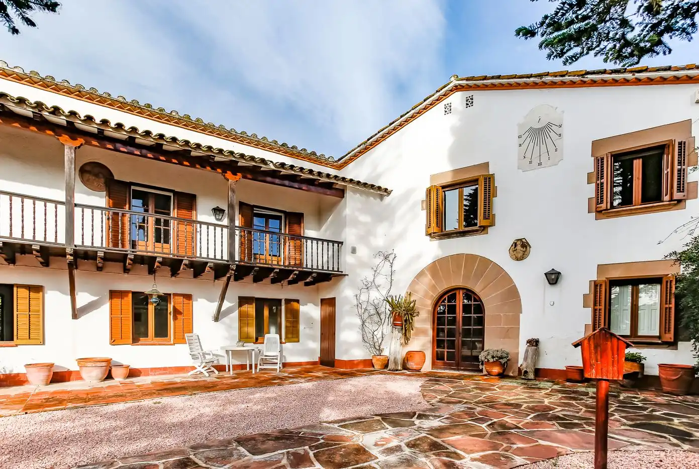 Vista exterior de Finca rústica en venda en Les Franqueses del Vallès