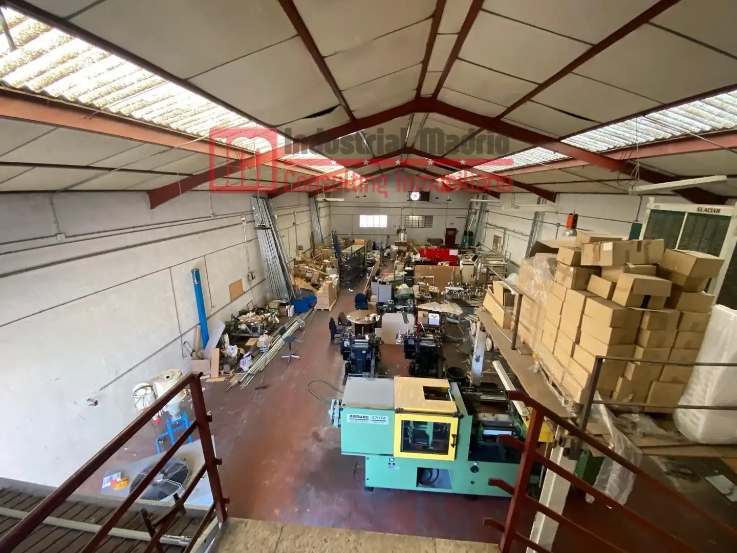 Nau industrial de lloguer en Arganda del Rey