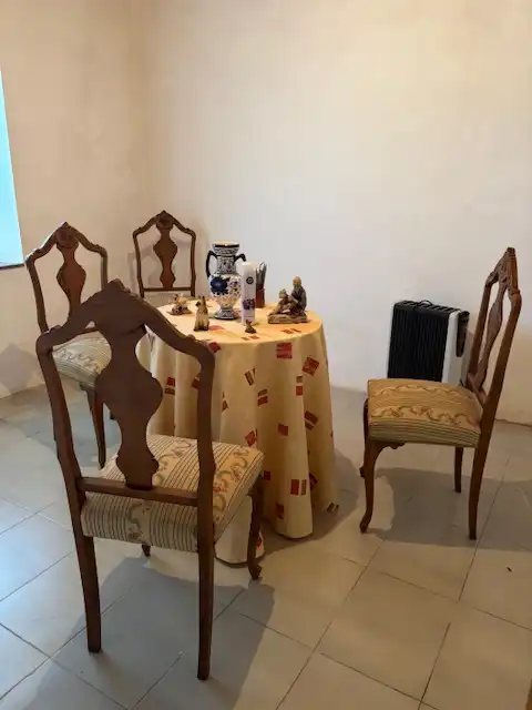 Menjador de Casa o xalet de lloguer en Valdoviño amb Moblat, Forn i Rentadora