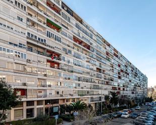 Exterior view of Flat to rent in  Madrid Capital  with Heating