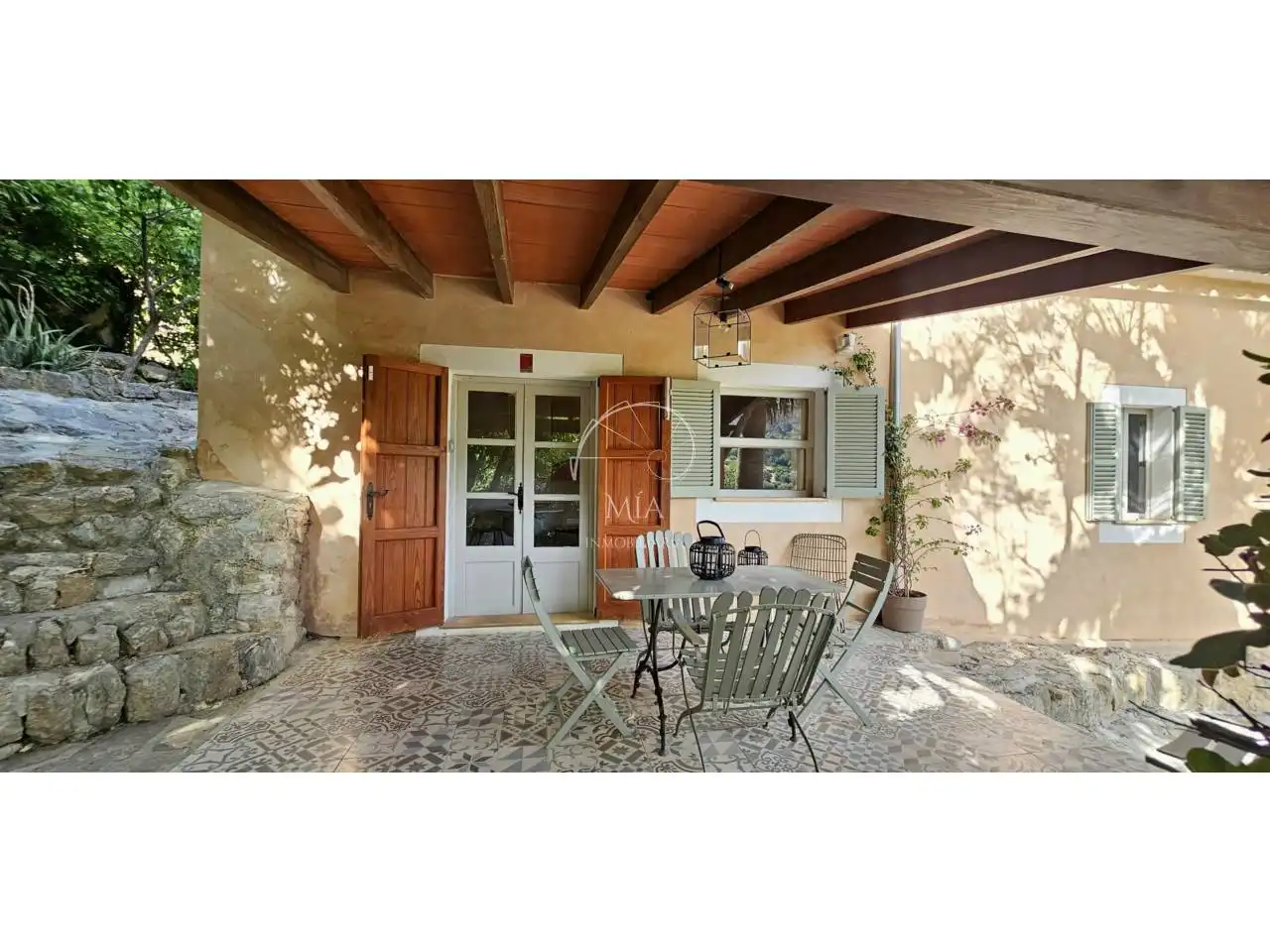 Terrace of Country homes for rent in Alaró  with Private garden, Terrace and Furnished