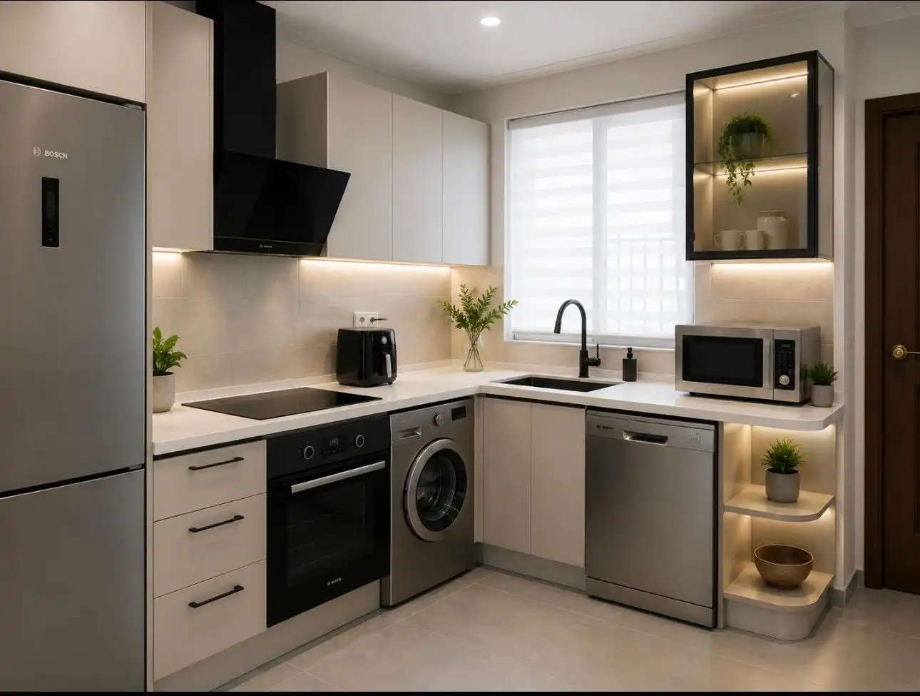 Cocina de Piso en venta en Alginet con Aire acondicionado, Horno y Balcón