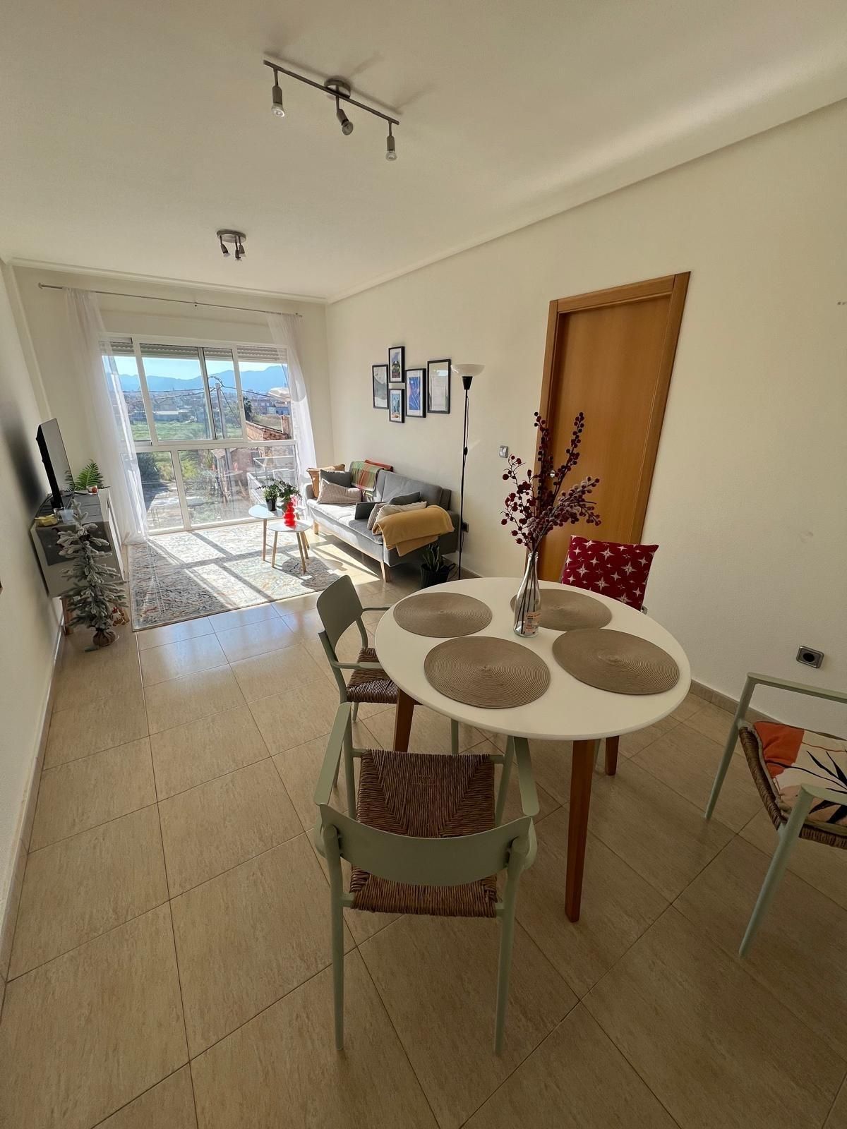 Dining room of Flat for sale in  Murcia Capital  with Air Conditioner, Storage room and Furnished