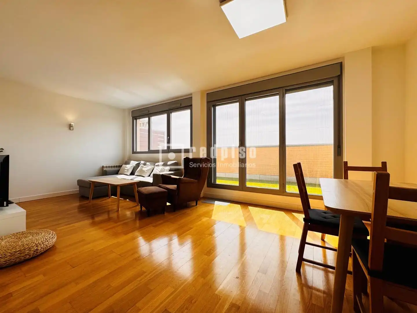 Exterior view of Attic for rent in Getafe  with Air Conditioner, Heating and Private garden