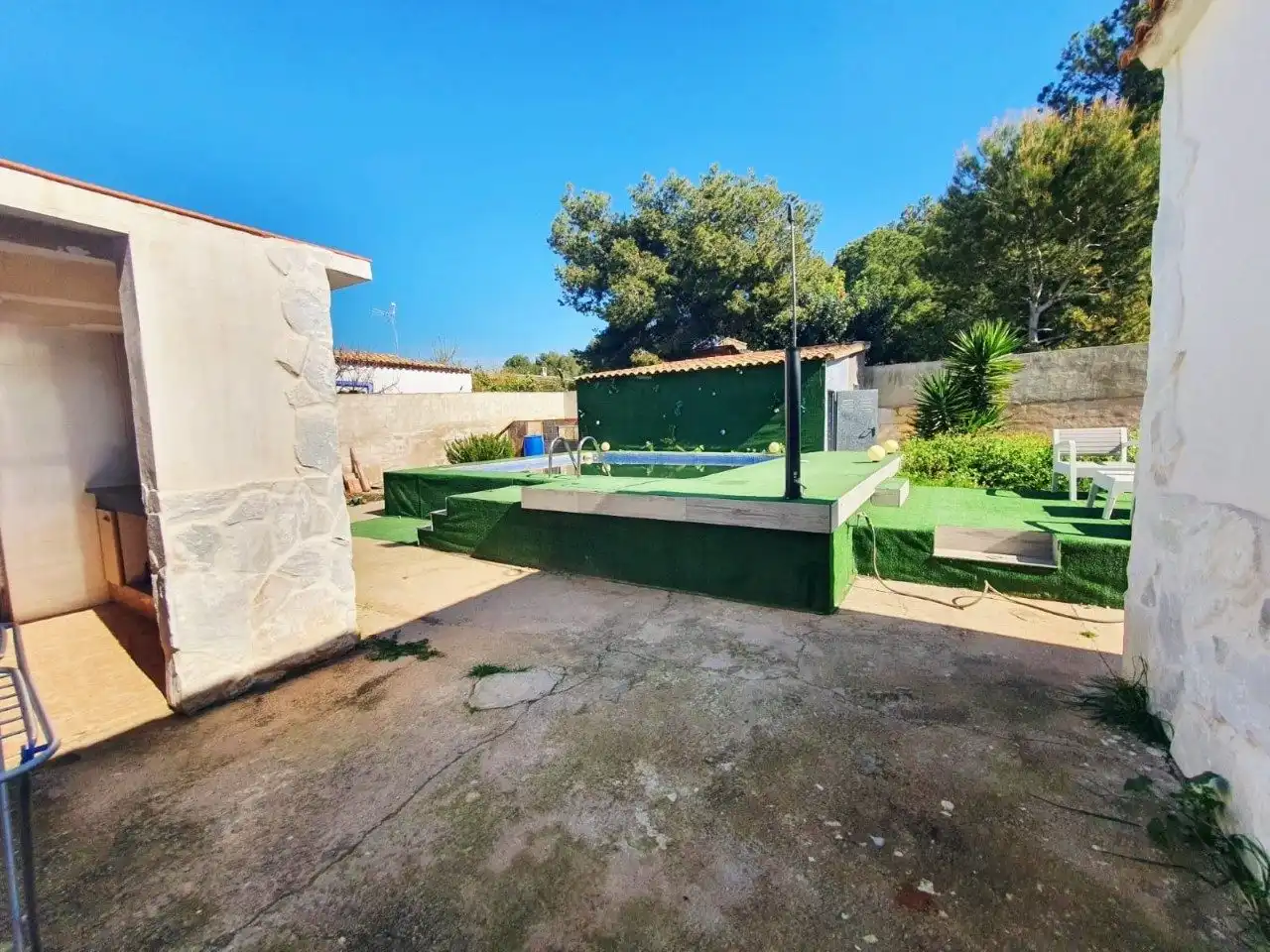 Jardí de Casa o xalet en venda en Pedralba amb Calefacció, Jardí privat i Terrassa