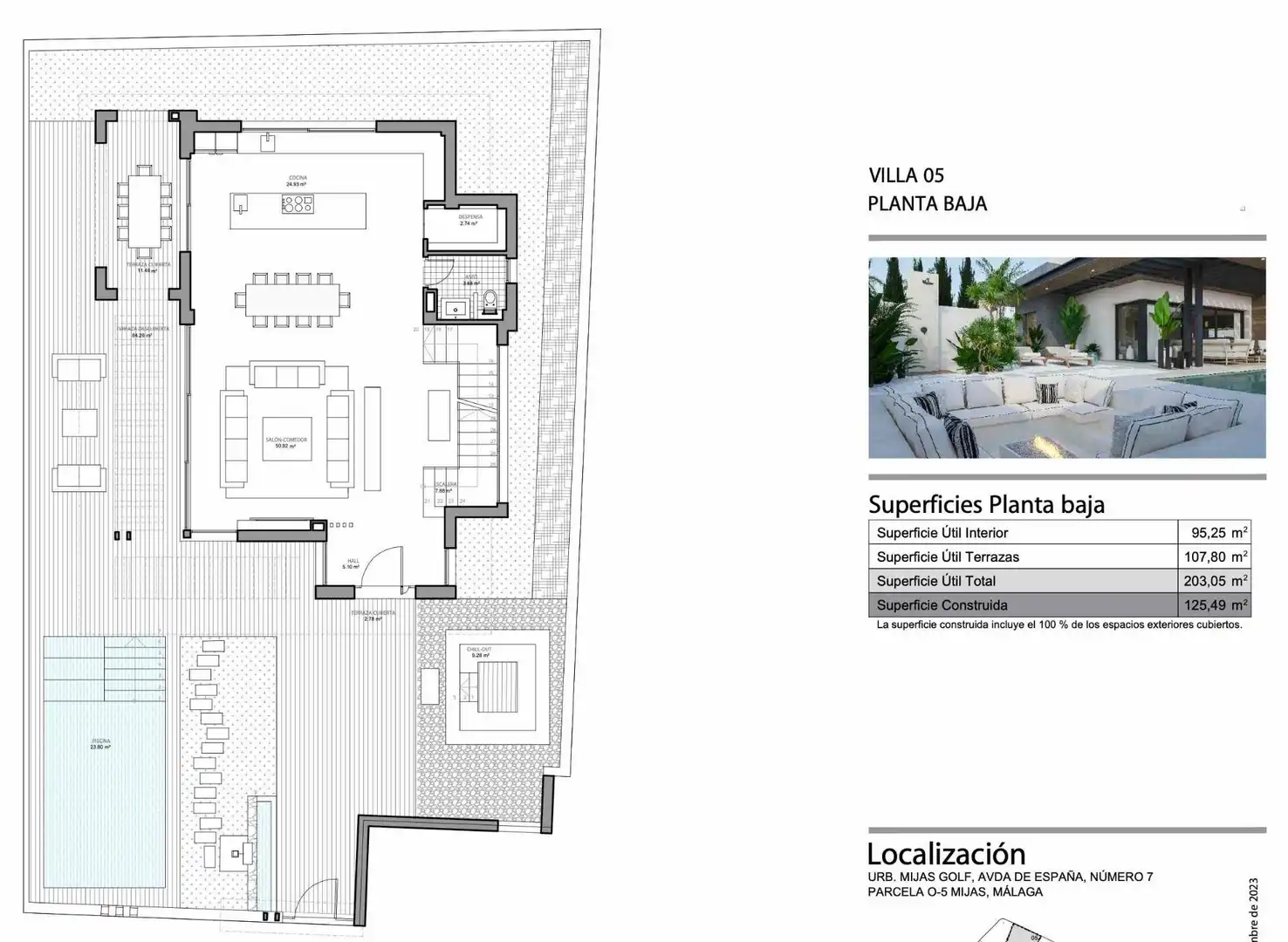 Villa mit Pool zum Verkauf in Riviera del Sol, imagen 43