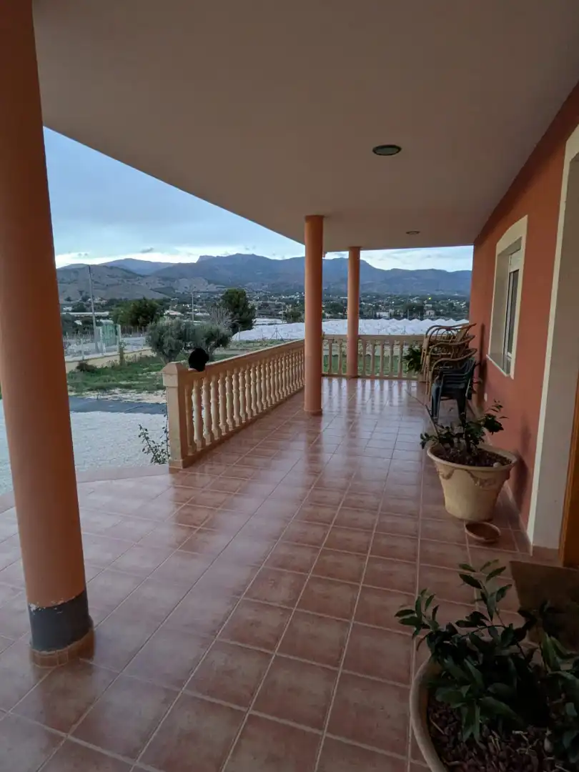 Terrassa de Casa o xalet en venda en Totana amb Jardí privat, Moblat i Forn