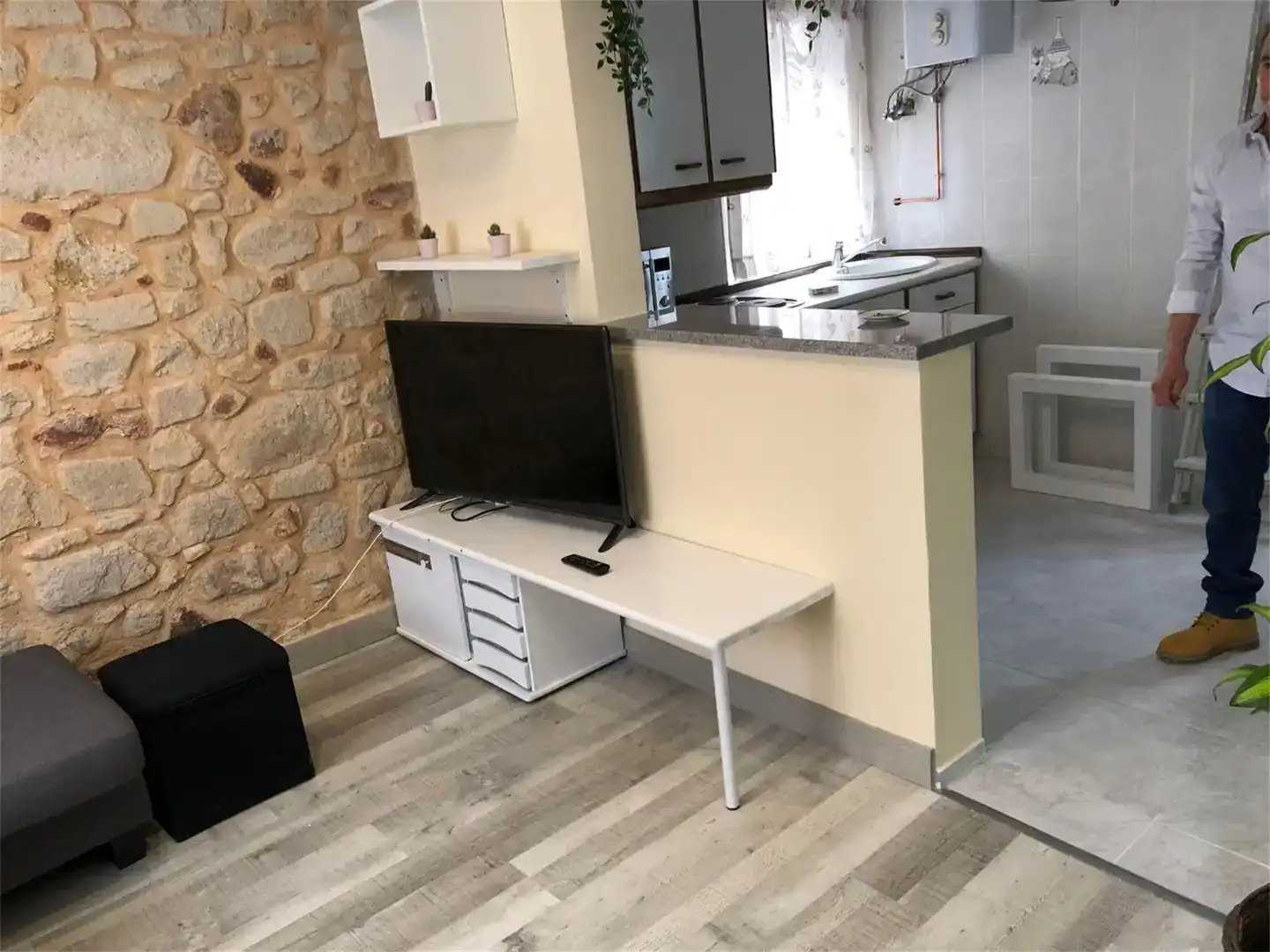 Küche von Erdgeschoss zum Verkauf in Zamora Capital  mit Parkett und Abstellraum