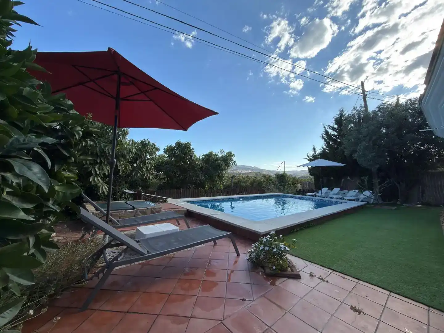 Piscina de Finca rústica en venda en Benamargosa amb Aire condicionat, Piscina i Balcó
