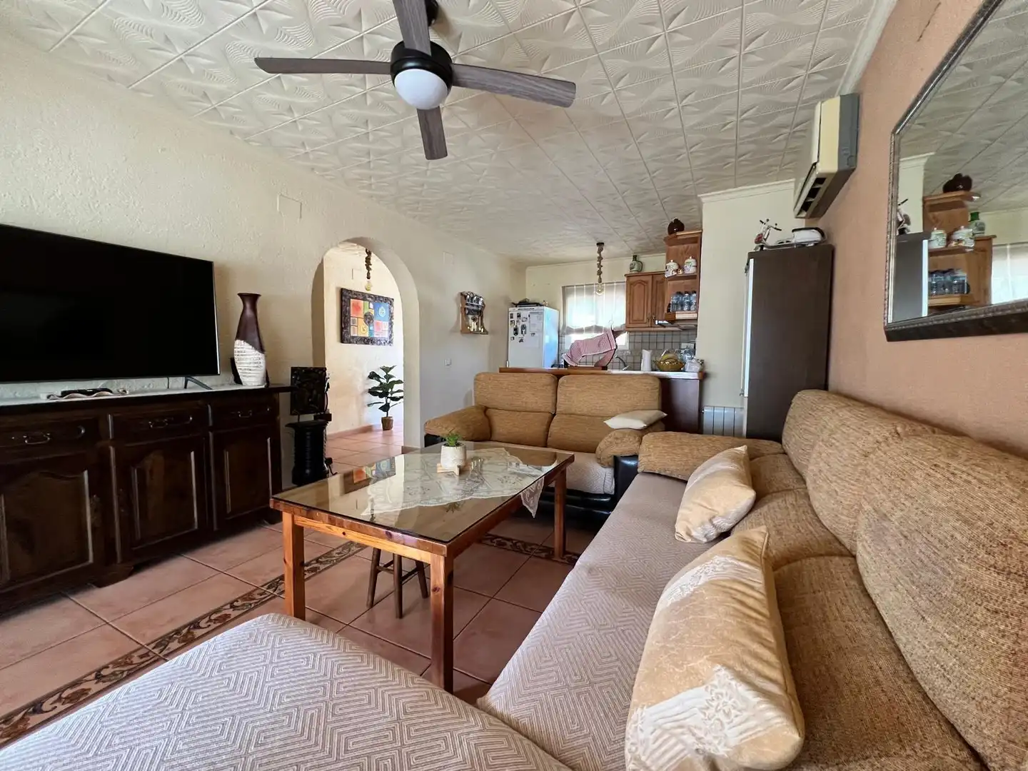 Living room of Houses for sale in La Nucia  with Private garden, Terrace and Storage room
