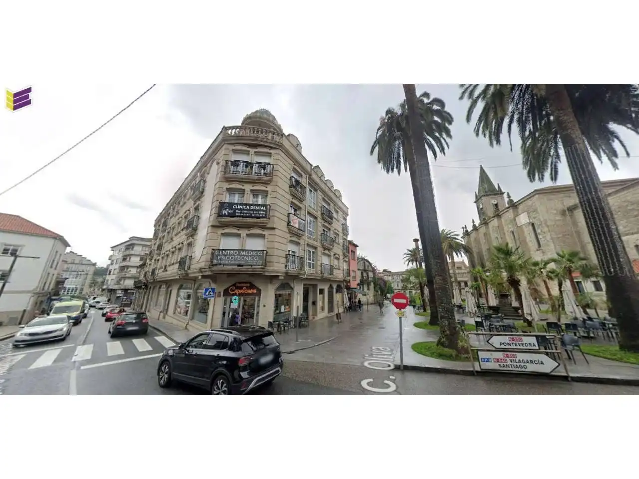 Vista exterior de Piso en venta en Caldas de Reis con Calefacción