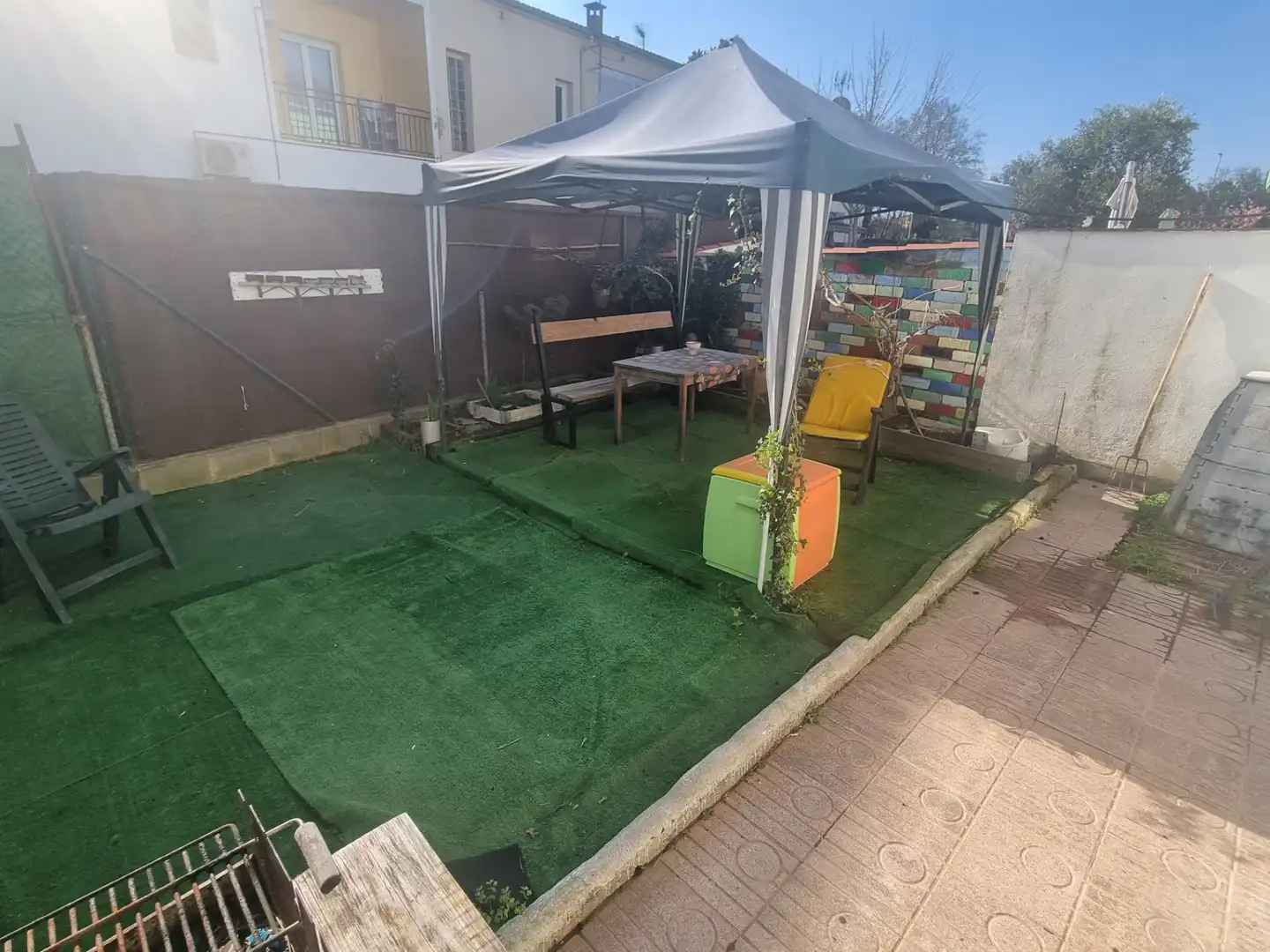 Terraza de Casa adosada en venta en Vilobí d'Onyar con Calefacción y Balcón