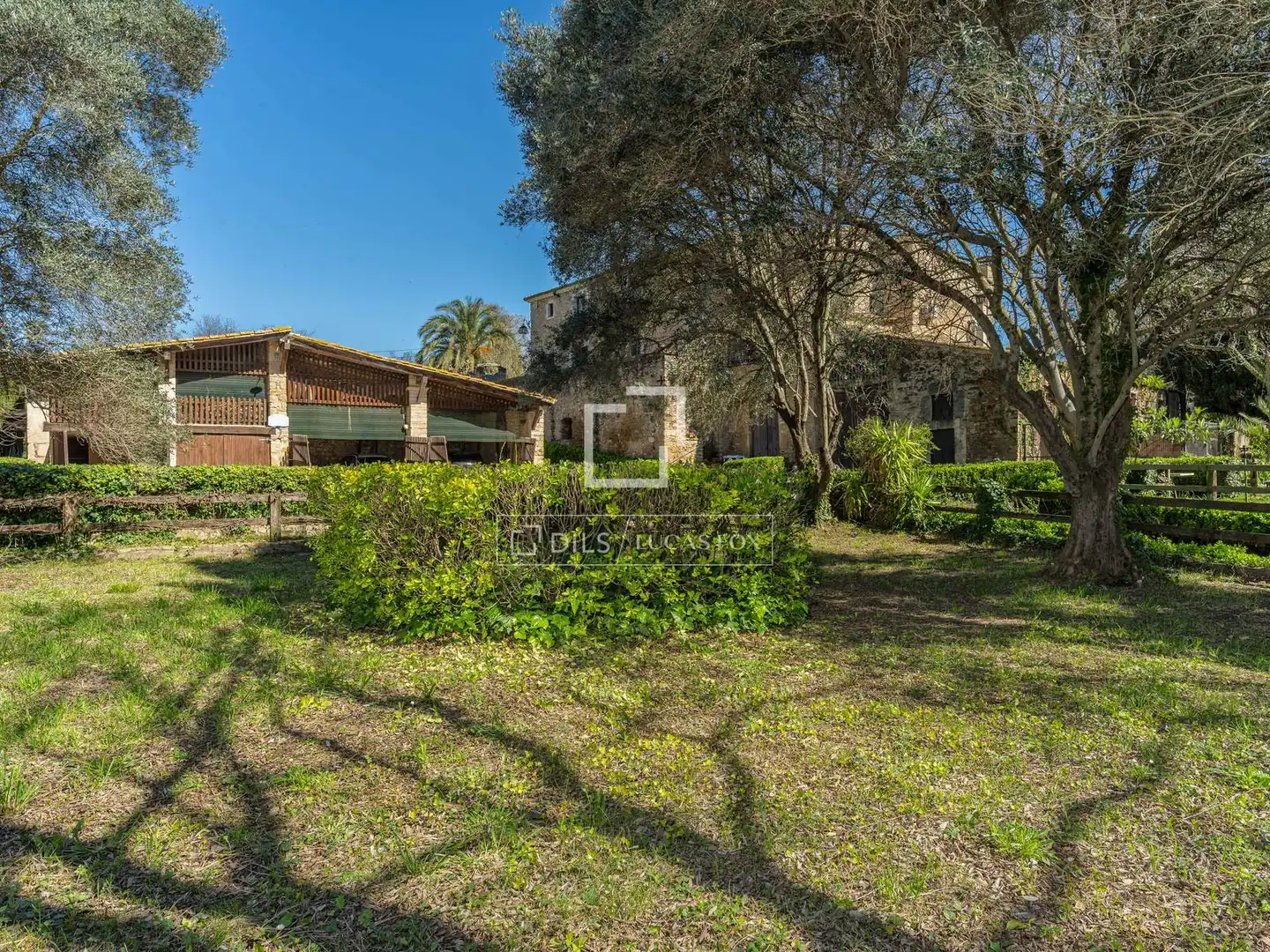 Jardín de Finca rústica en venta en Fontcoberta con Calefacción, Jardín privado y Terraza