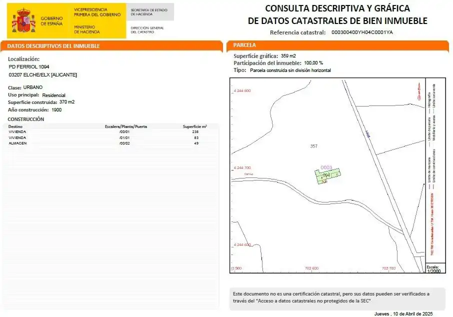 Casa o chalet en venta en Elche / Elx con Calefacción, Jardín privado y Terraza