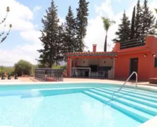 Swimming pool of House or chalet to rent in Alhaurín El Grande  with Air Conditioner, Terrace and Swimming Pool