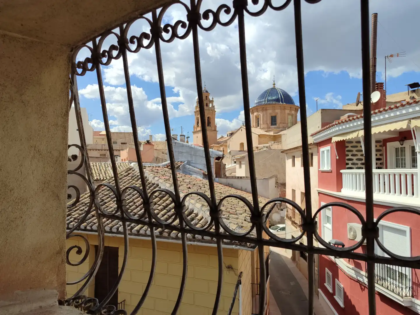 Vista exterior de Casa o chalet en venta en Aspe con Trastero y Balcón