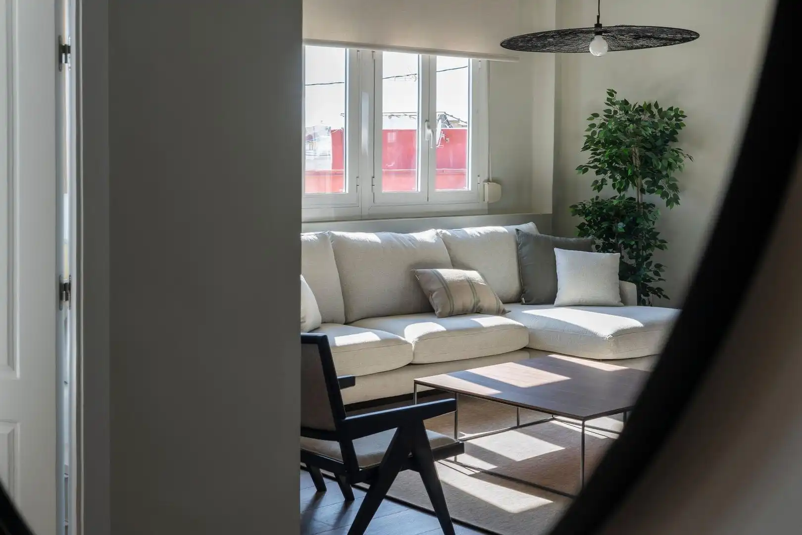 Living room of Attic for rent in Valencia  with Air Conditioner, Heating and Terrace